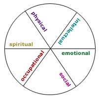Six Dimensions Of The Wellness Wheel